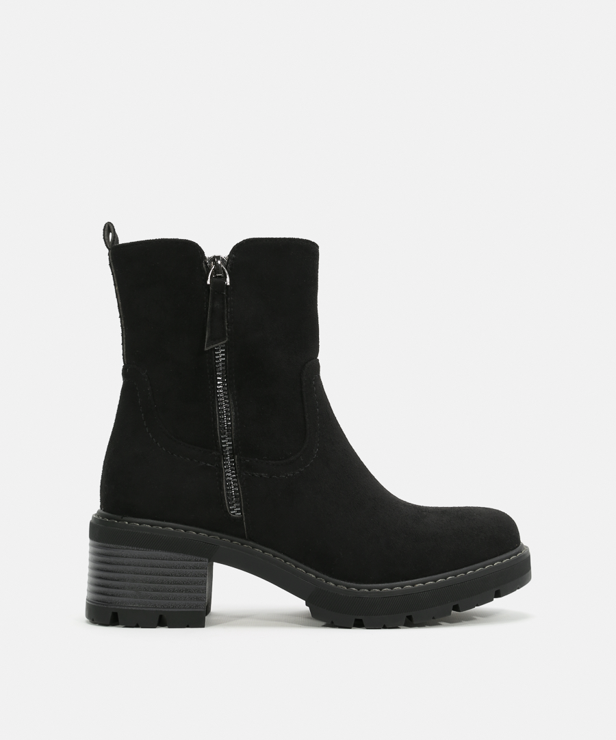 Botines cremallera externa image number null